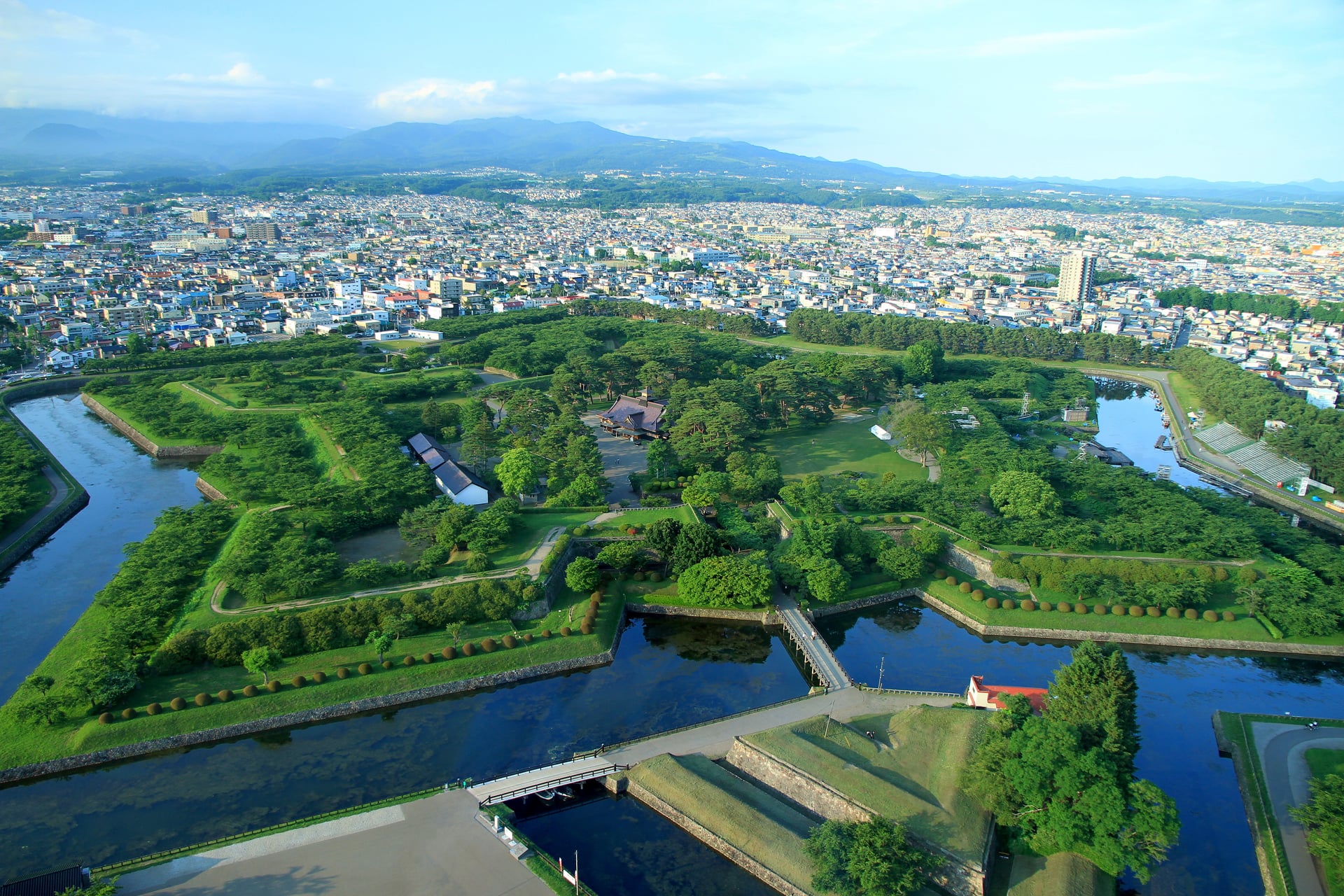 Goryokaku area